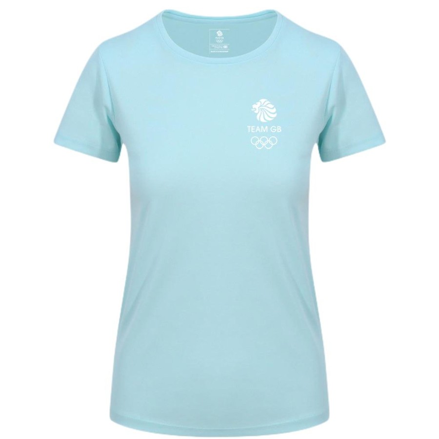 Active Clothing Inkthreadable | Everyday Active Women'S T-Shirt | The Official Team Gb Shop Mint