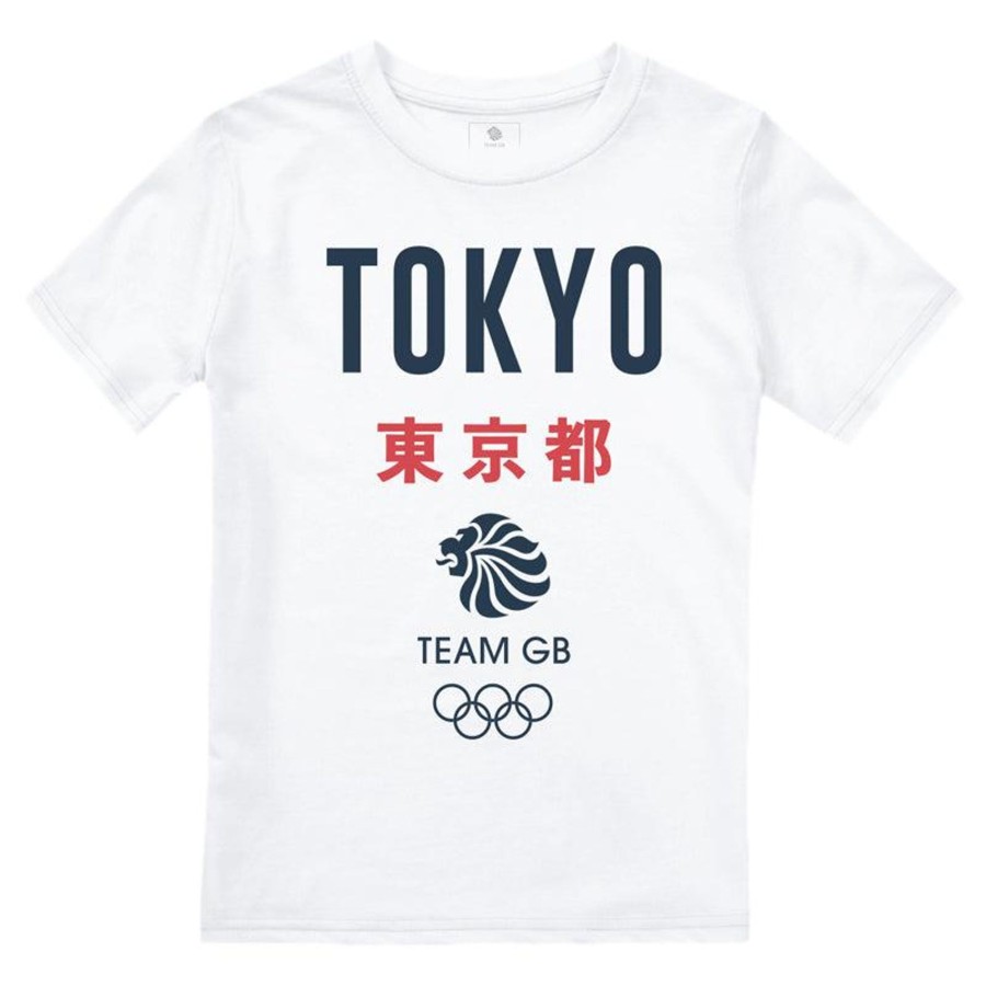 Casual Clothing Frontline | Kasai T-Shirt Kid'S | The Official Team Gb Shop White