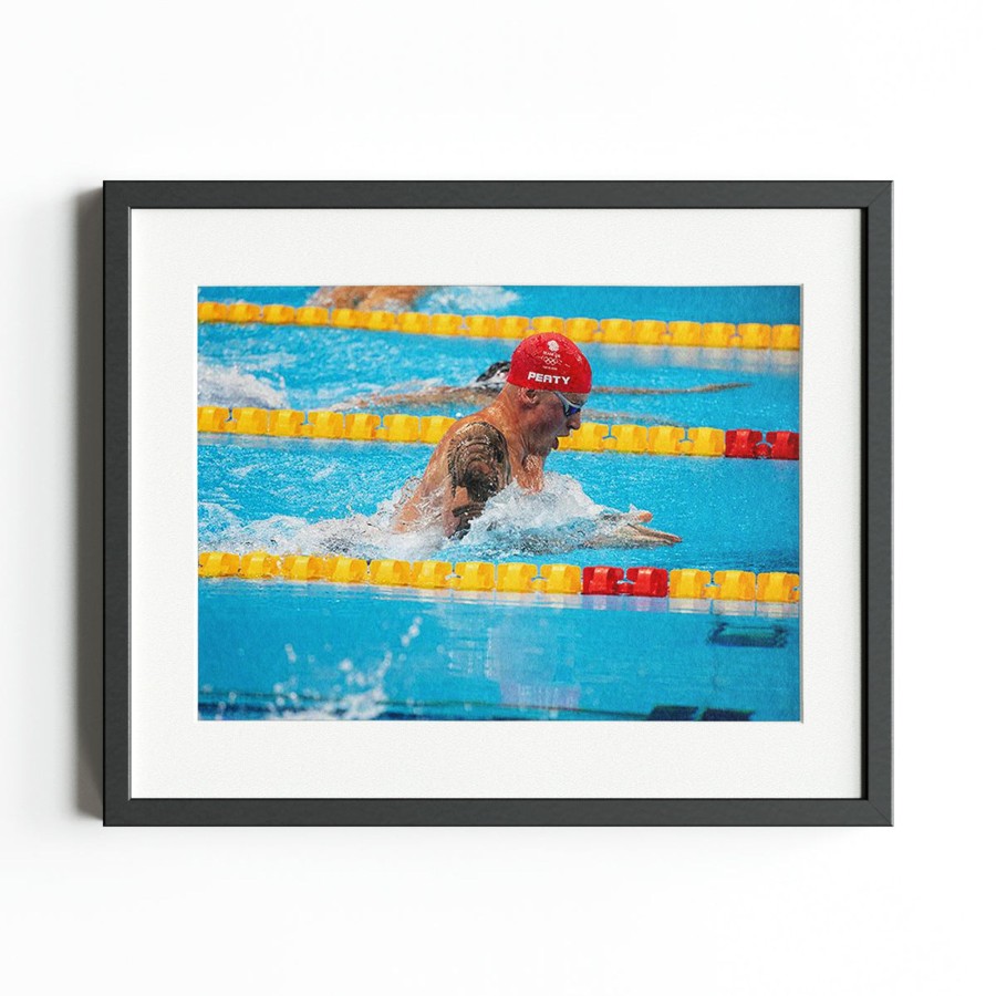 Accessories Team GB | Adam Peaty 100M Breaststroke Final Art Print | The Official Team Gb Shop