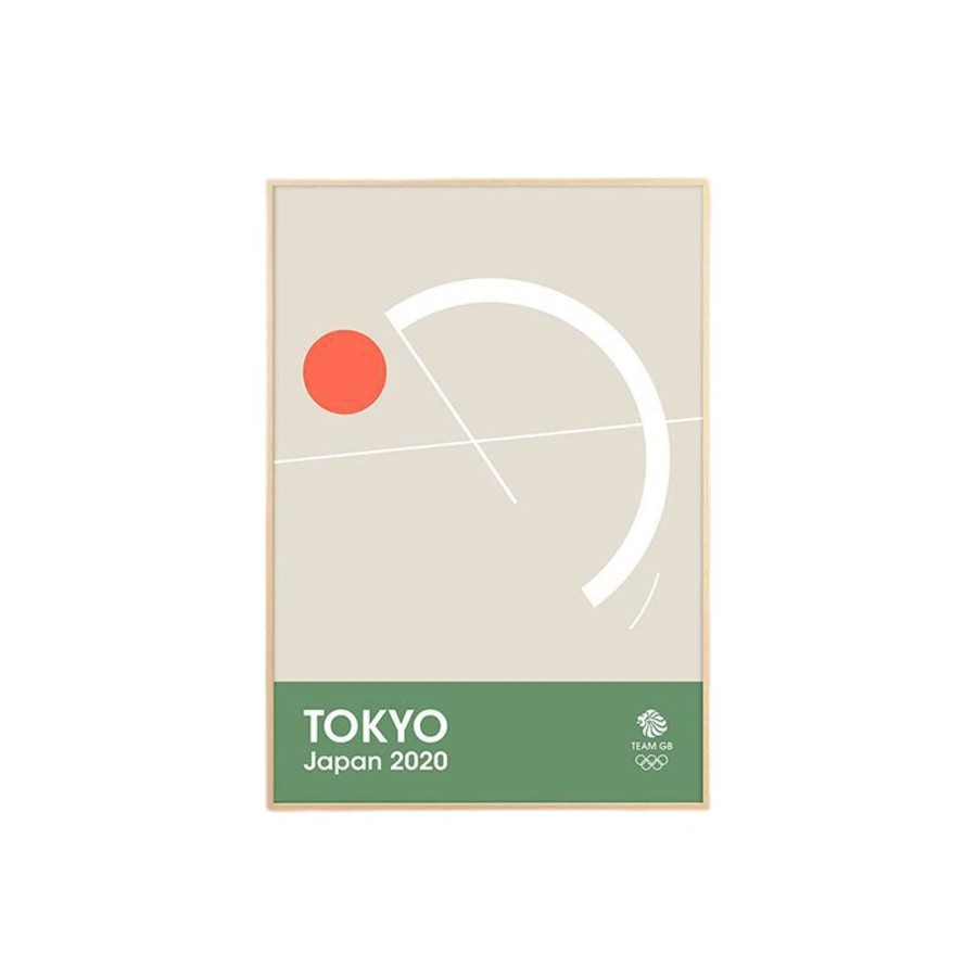 Accessories Tom Pigeon Ltd | Team Gb Tom Pigeon Tokyo Japan 2020 Print - Athletics