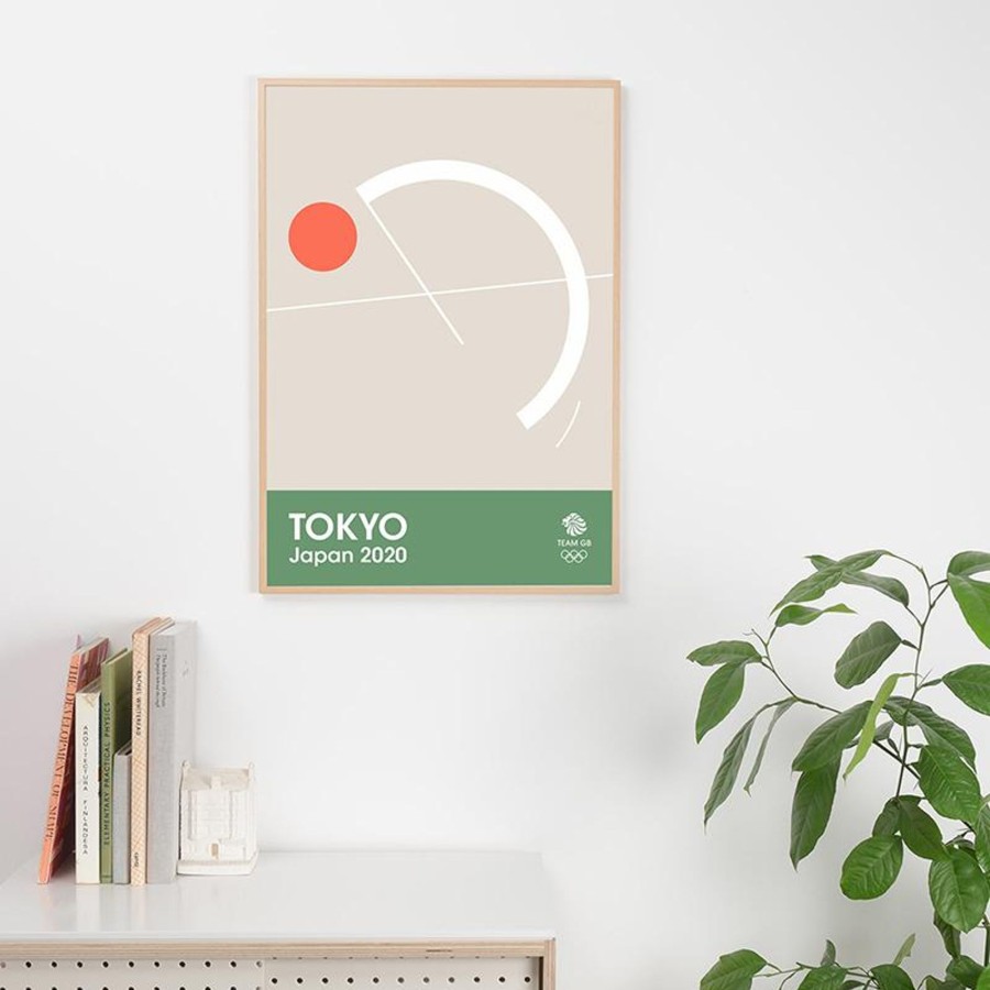 Accessories Tom Pigeon Ltd | Team Gb Tom Pigeon Tokyo Japan 2020 Print - Athletics