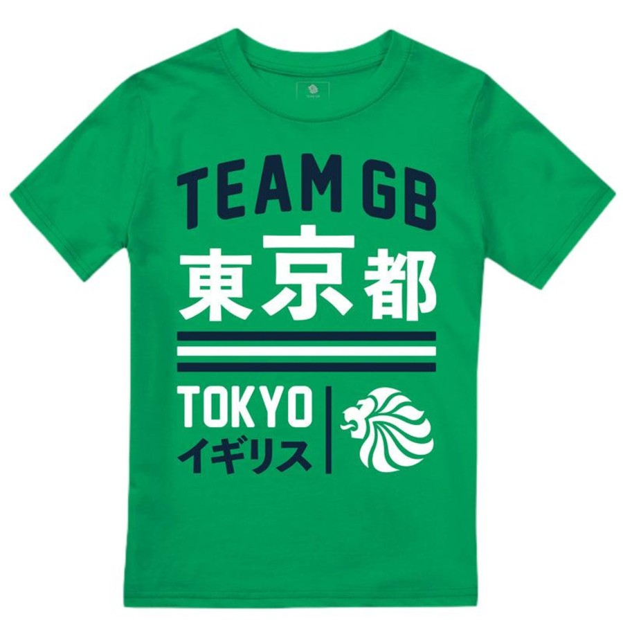 Casual Clothing Frontline | Team Gb Ariake T-Shirt Kids Green