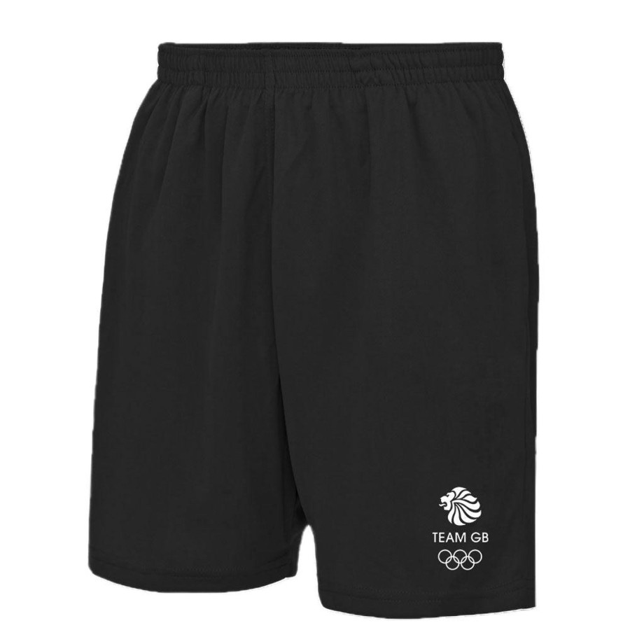 Active Clothing Inkthreadable | Everyday Active Men'S Shorts | The Official Team Gb Shop Black