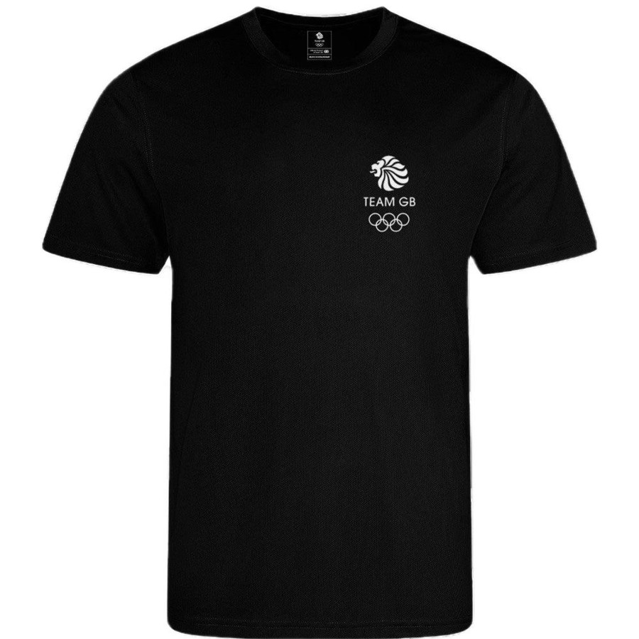 Active Clothing Inkthreadable | Everyday Active Men'S T-Shirt | The Official Team Gb Shop Black