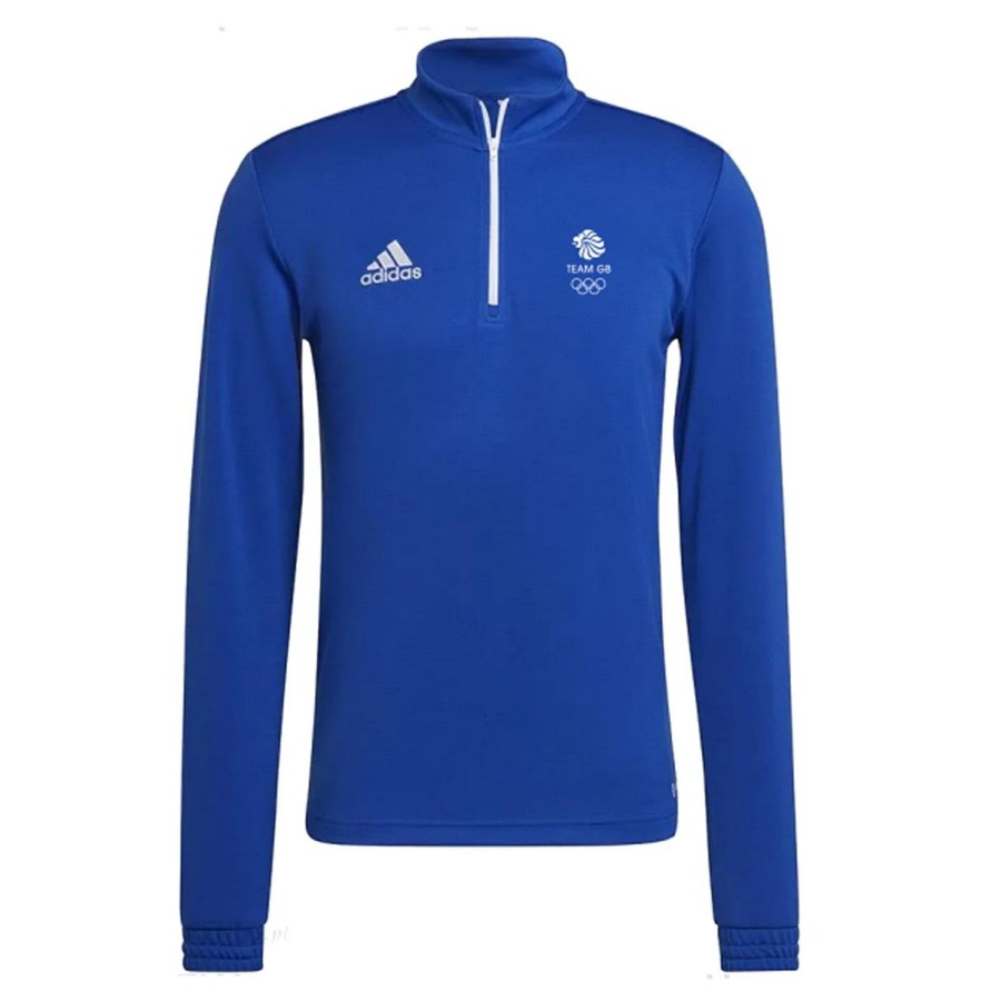 Active Clothing Specialist Sports | Adidas Team Gb Training Top Royal Blue