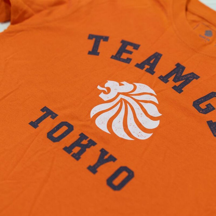 Casual Clothing Frontline | Team Gb Yoyogi T-Shirt Kid'S Orange