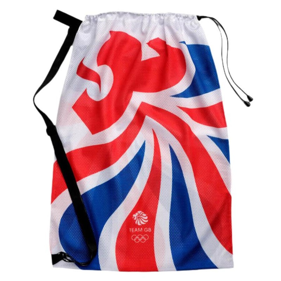 Accessories Swimzi | Team Gb Lion Swim Bag White