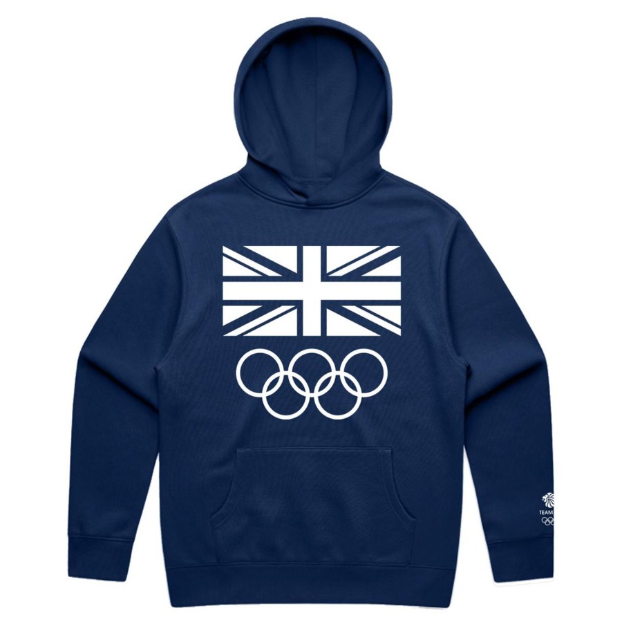 Casual Clothing Gorilla | Team Gb Union Hoodie Navy