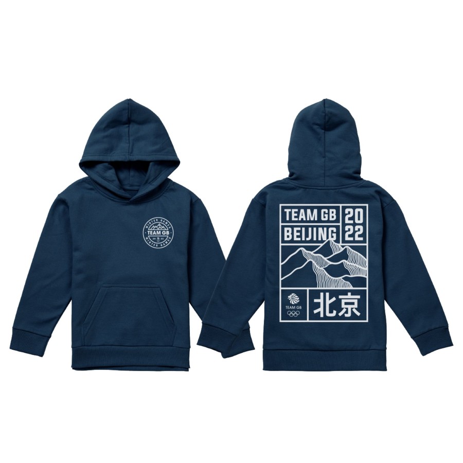 Casual Clothing Frontline | Winter Mountain Kid'S Hoodie | The Official Team Gb Shop