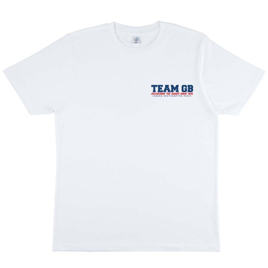 Casual Clothing Inkthreadable | Team Gb Delivering The Goods T-Shirt - White