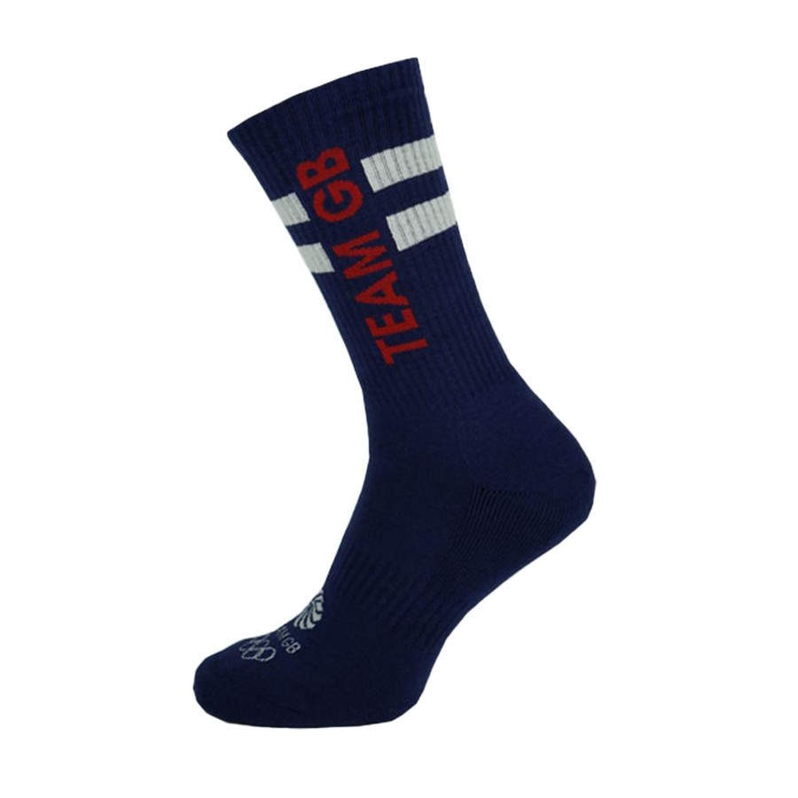 Active Clothing Exceptio | Team Gb Paris Sport Sock Navy