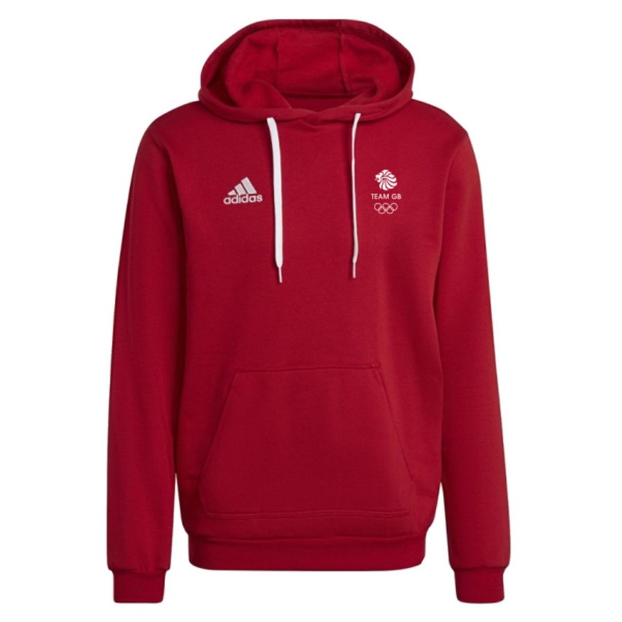 Casual Clothing Specialist Sports | Adidas Team Gb Red Hoody