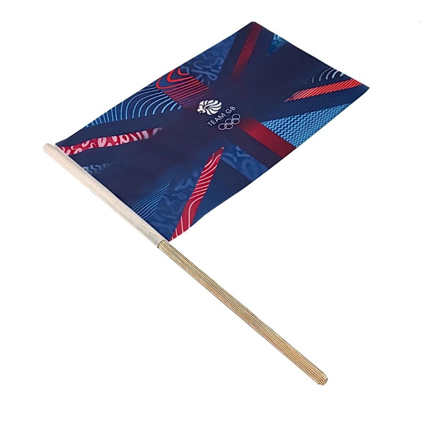 Accessories Hampshire Flags | Team Gb Supporters Paris Union Jack Handwaver Flag