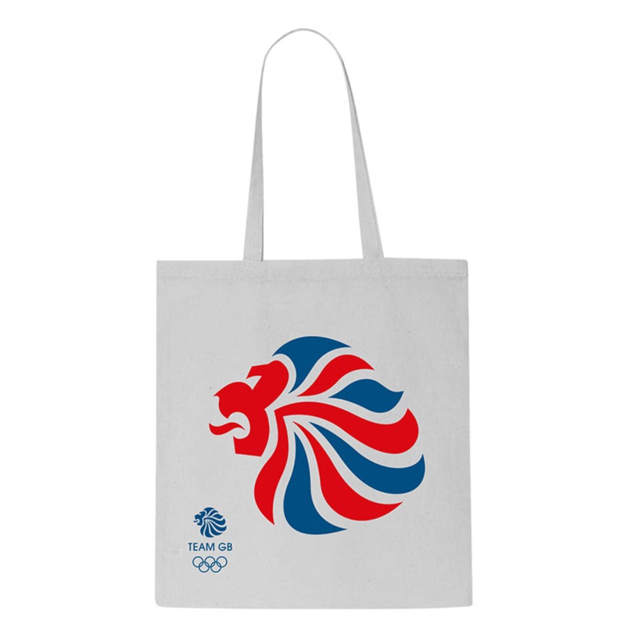 Accessories Inkthreadable | Lion Head Logo Tote Bag | The Official Team Gb Shop