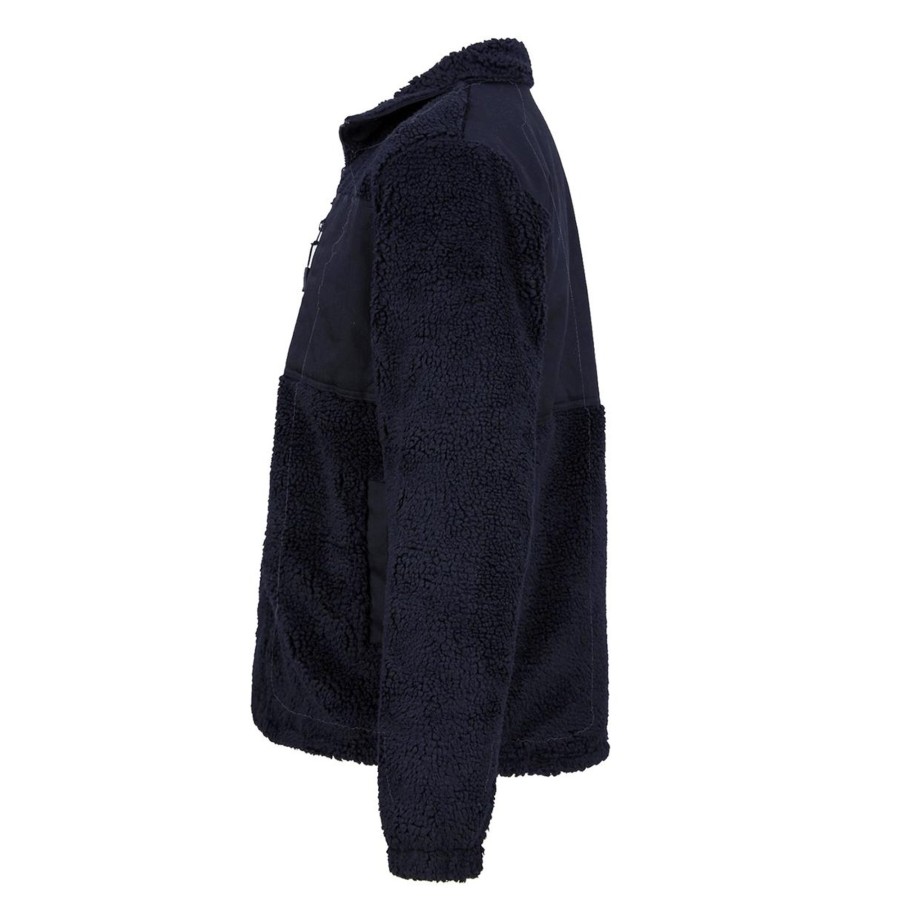 Casual Clothing Ralawise | Team Gb Embroidered Navy Sherpa Fleece