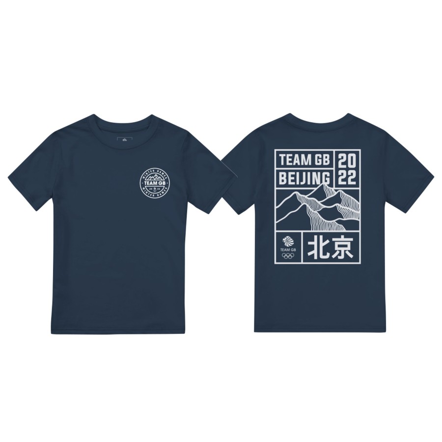 Casual Clothing Frontline | Winter Mountain Kids T-Shirt | The Official Team Gb Shop