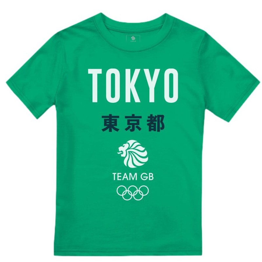 Casual Clothing Frontline | Kasai T-Shirt Kid'S | The Official Team Gb Shop Green