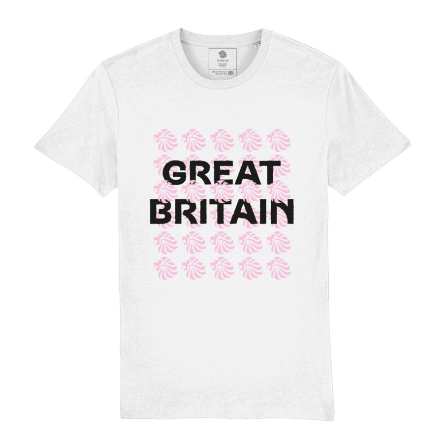 Casual Clothing Inkthreadable | Team Gb Reps T-Shirt White