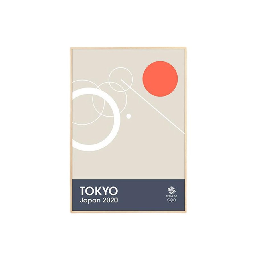 Accessories Tom Pigeon Ltd | Team Gb Tom Pigeon Tokyo Japan 2020 Print - Rowing