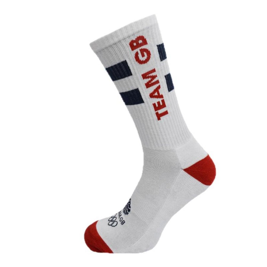 Active Clothing Exceptio | Team Gb Sport Sock White