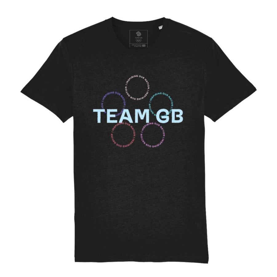 Casual Clothing Inkthreadable | Team Gb Freestyle T-Shirt Black