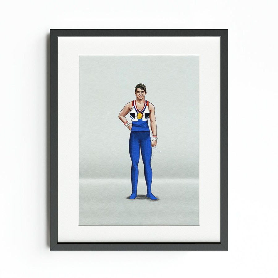 Accessories Team GB | Illustrated Max Whitlock Art Print | The Official Team Gb Online Shop