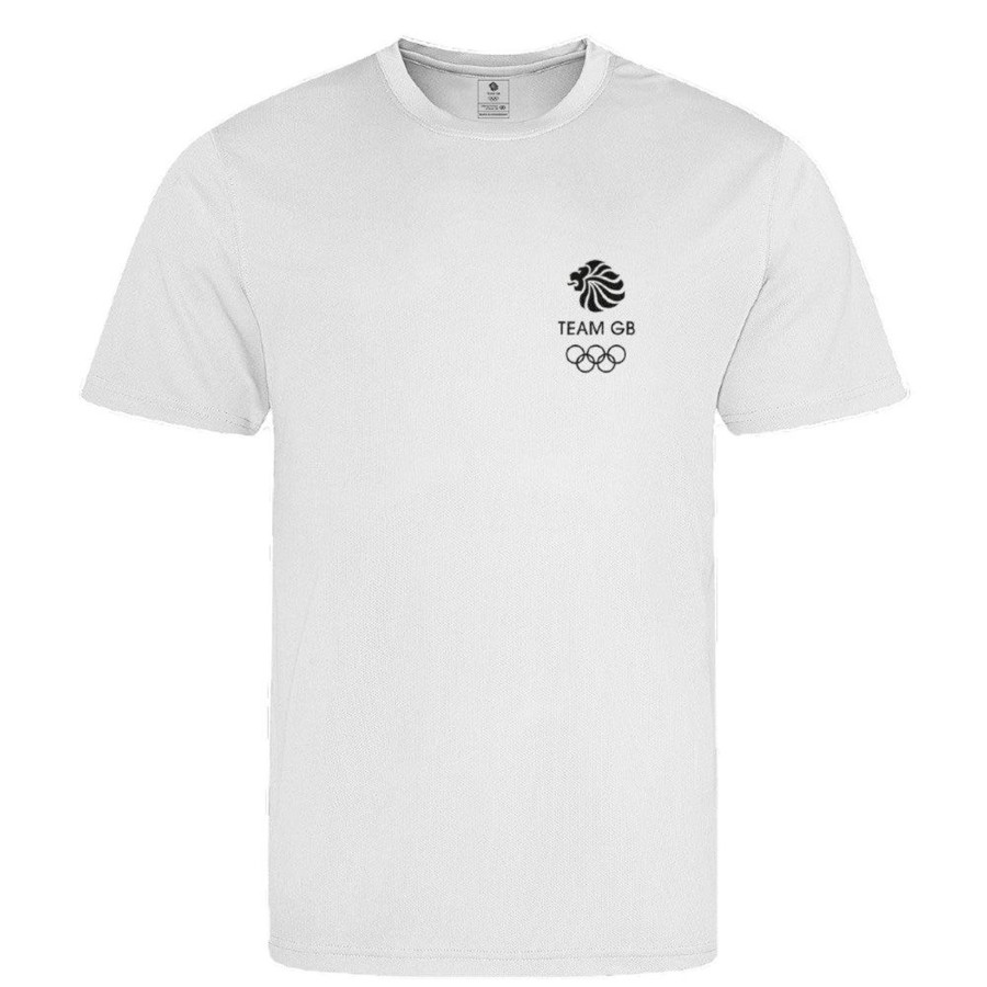 Active Clothing Inkthreadable | Everyday Active Men'S White T-Shirt | The Official Team Gb Shop