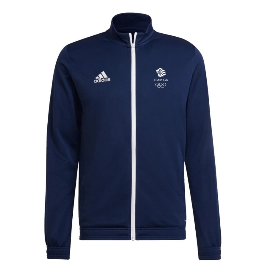 Active Clothing Specialist Sports | Adidas Team Gb Track Jacket Navy