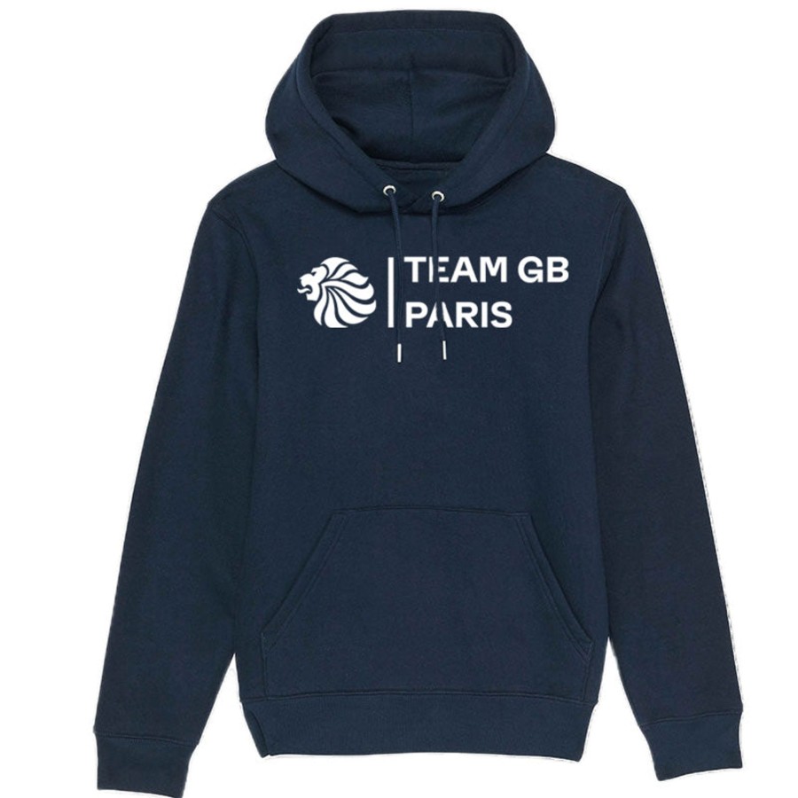 Casual Clothing Inkthreadable | Team Gb Paris Small Logo Hoodie