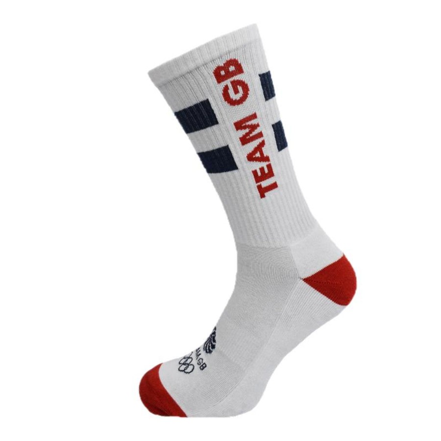 Casual Clothing Exceptio | Team Gb Sport Sock White