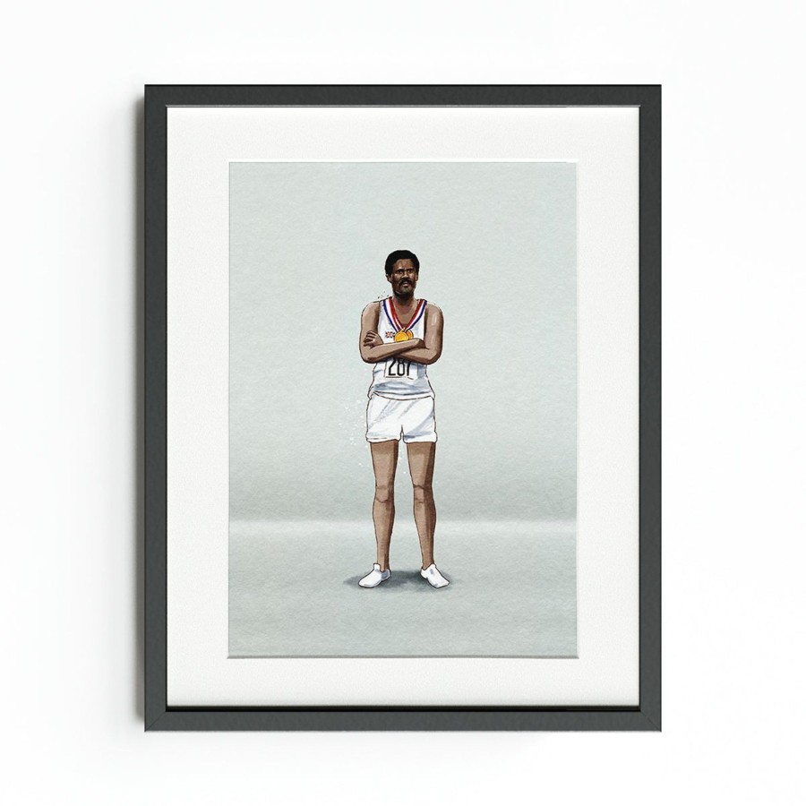 Accessories Team GB | Illustrated Daley Thompson Art Print | The Official Team Gb Online Shop