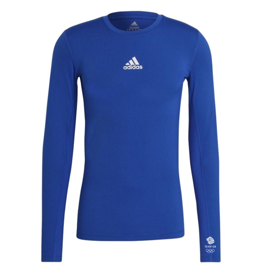 Active Clothing Specialist Sports | Adidas Team Gb Baselayer Top Royal Blue