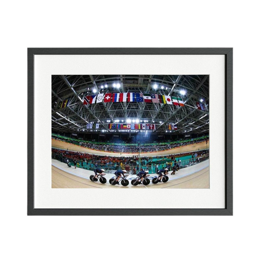 Accessories Team GB | Rio 2016 Olympic Gb Mens Track Cycling Art Print | The Official Team Gb Shop