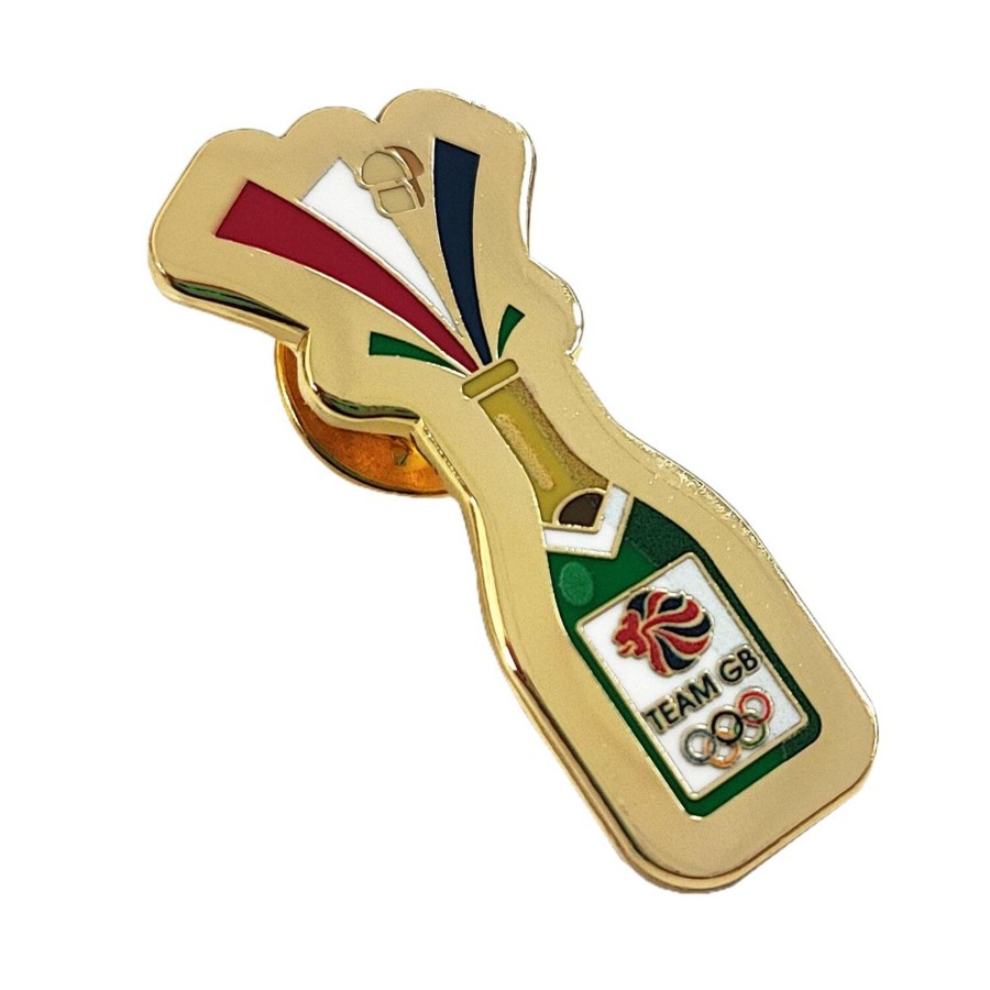 Accessories Tartan Squirrel | Team Gb Limited Edition Champagne Bottle Pin