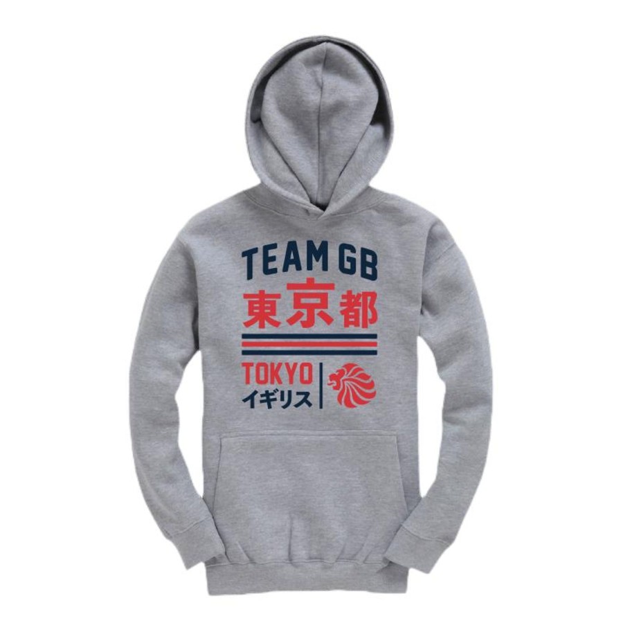 Casual Clothing Frontline | Team Gb Ariake Hoodie Kids Grey